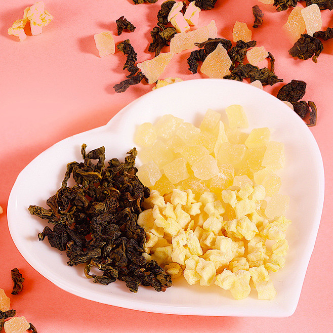 蜜桃白桃乌龙茶包绿茶玫瑰茉莉金银花茶水果茶组合茶袋装小包70g